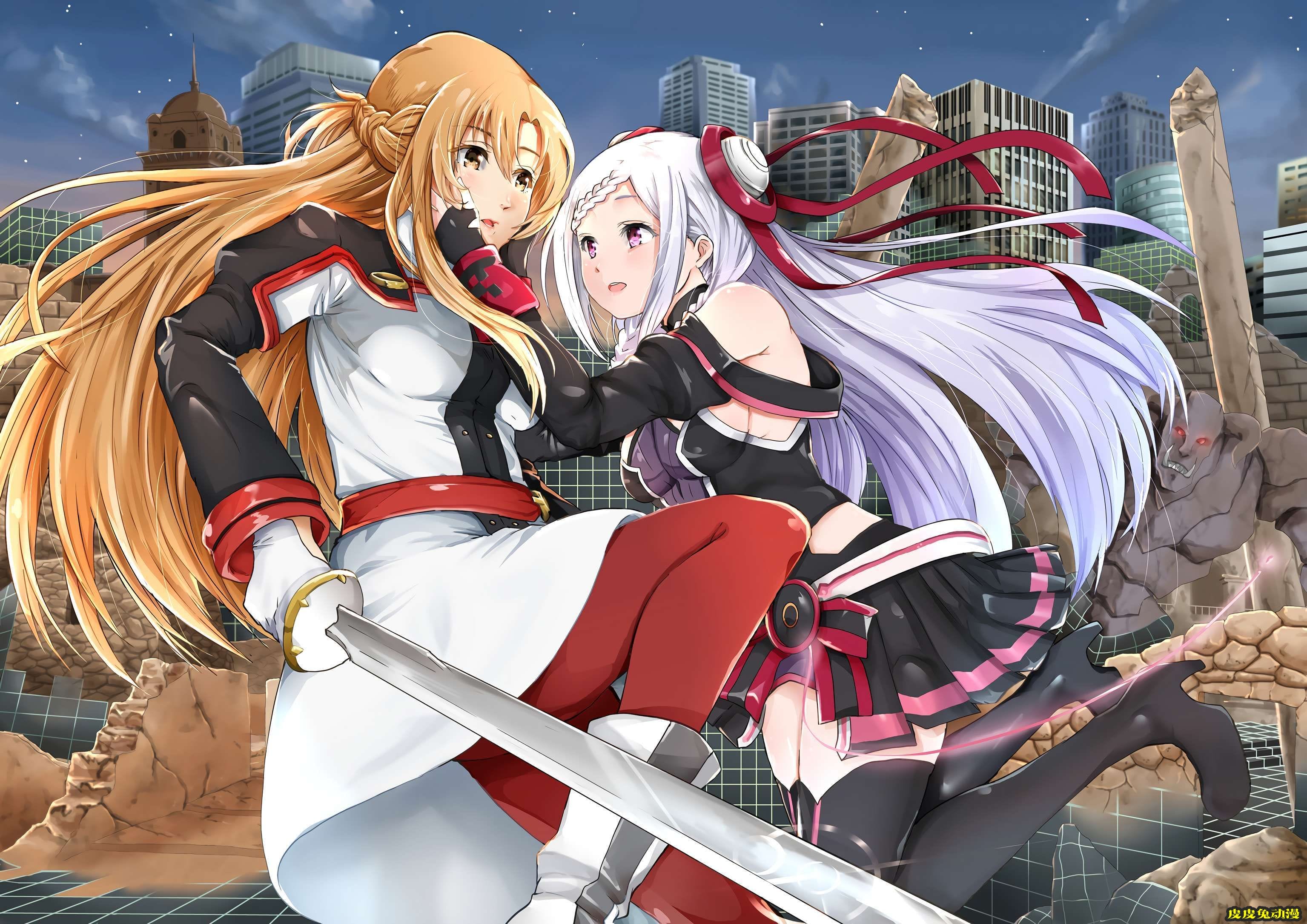 刀剑神域Sword Art Online《重村悠那/尤娜》高清壁纸特辑！