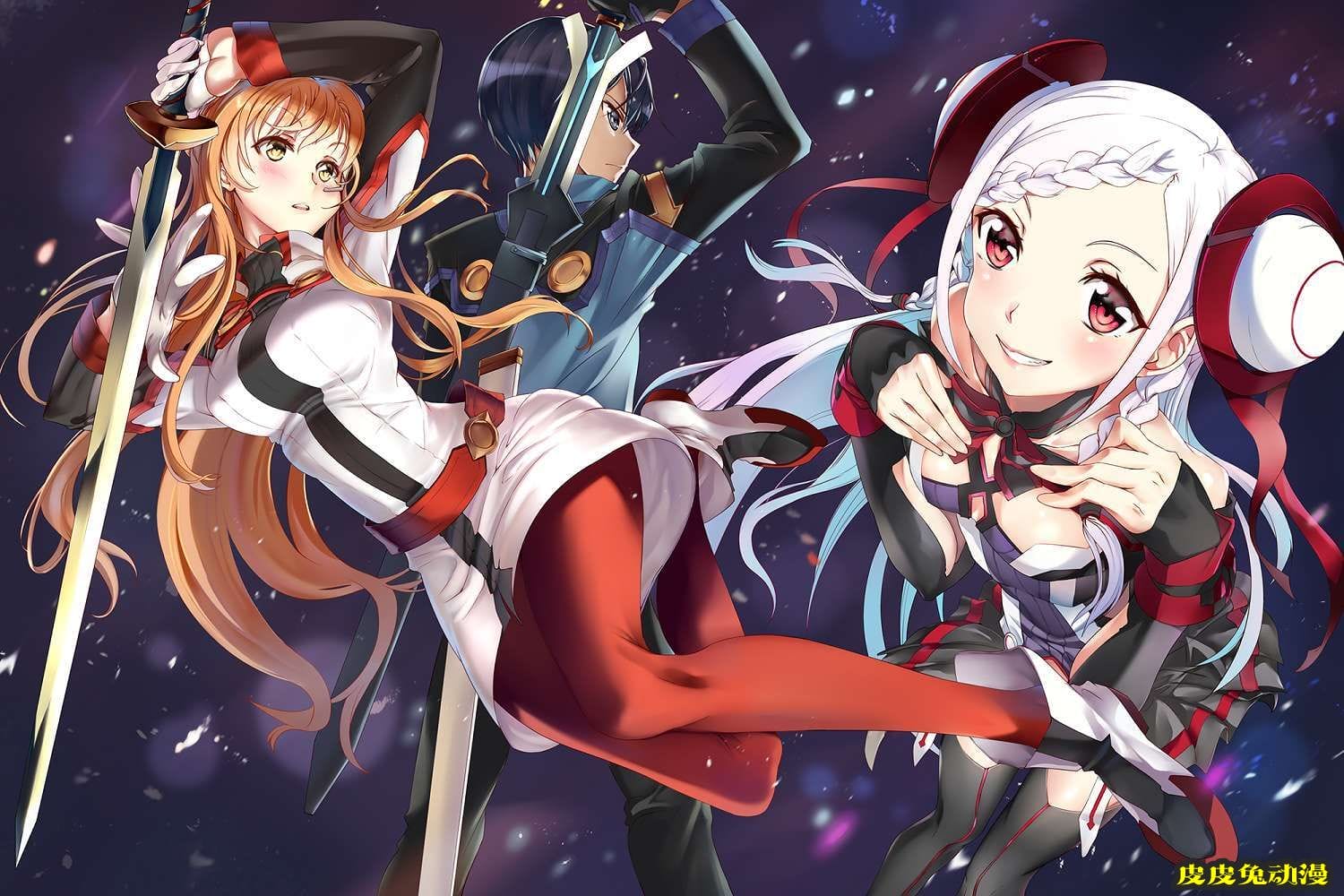 刀剑神域Sword Art Online《重村悠那/尤娜》高清壁纸特辑！