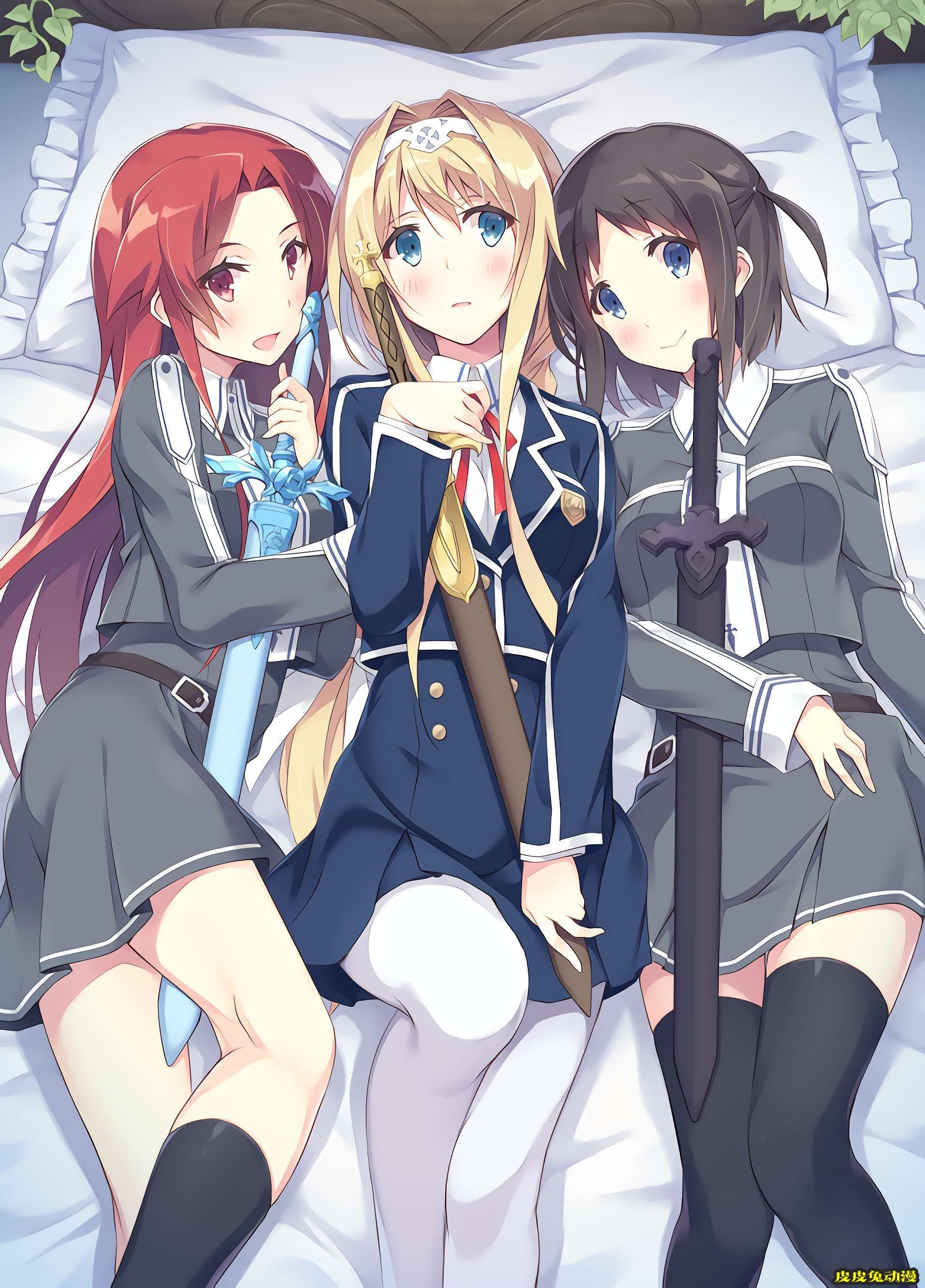 刀剑神域Sword Art Online《罗妮耶&蒂洁》高清壁纸特辑！