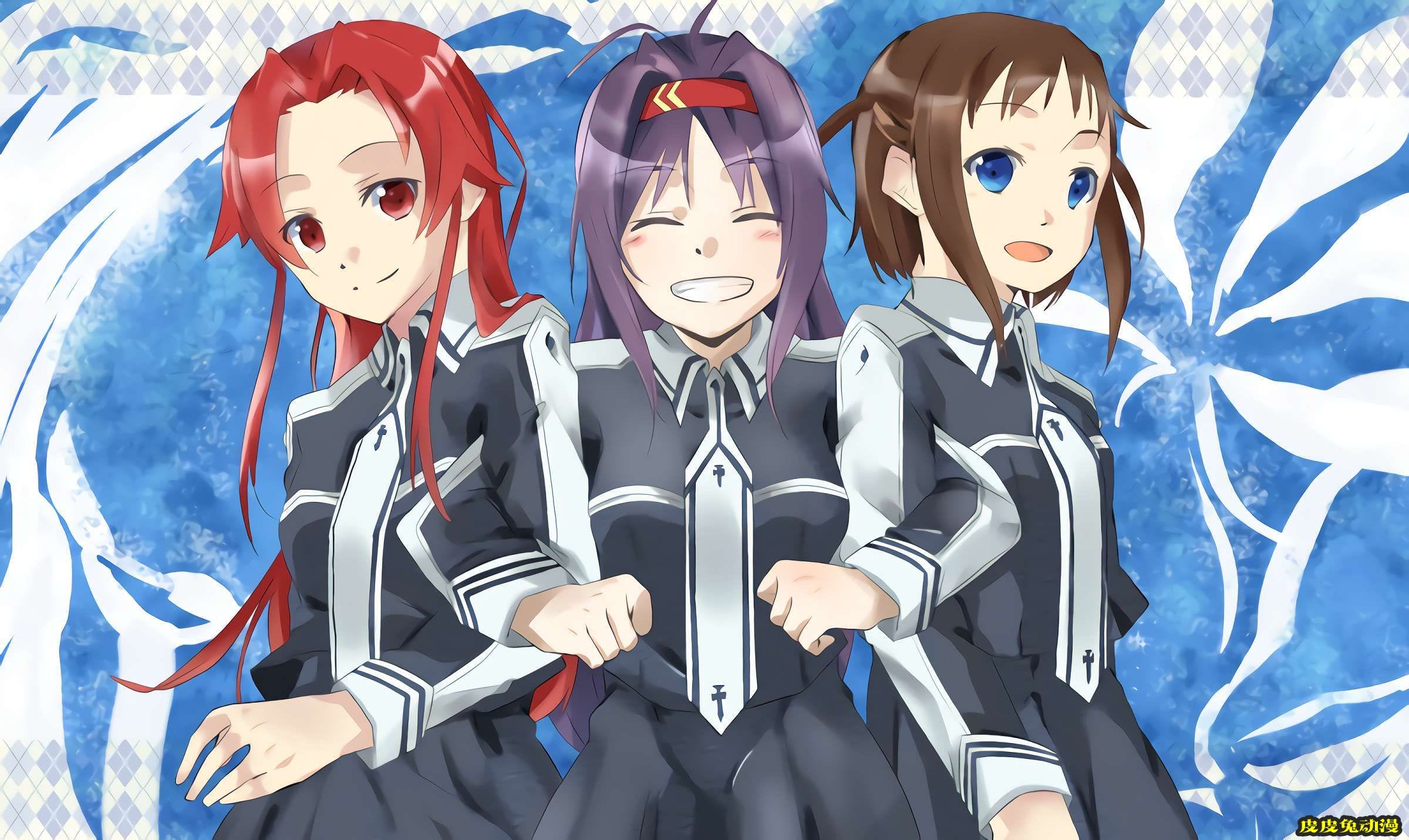 刀剑神域Sword Art Online《罗妮耶&蒂洁》高清壁纸特辑！