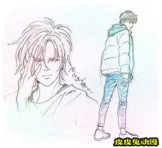 「BANANA FISH」人设林明美新绘亚修&奥村英二公开-皮皮兔动漫