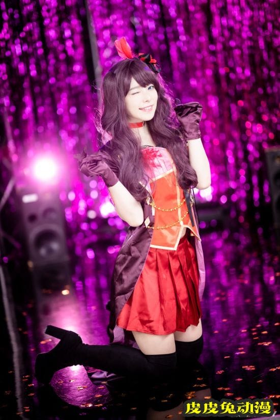 上原亚衣COS《鬼灭之刃》祢豆子 转行当网红了？