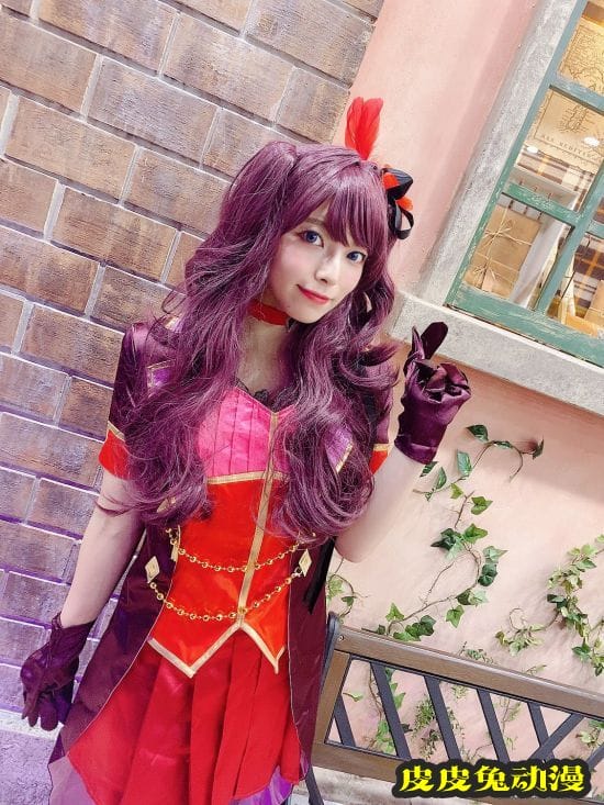 上原亚衣COS《鬼灭之刃》祢豆子 转行当网红了？