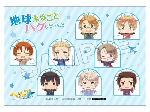 「黑塔利亚」新作动画主題曲CD封面＆特典绘图公开