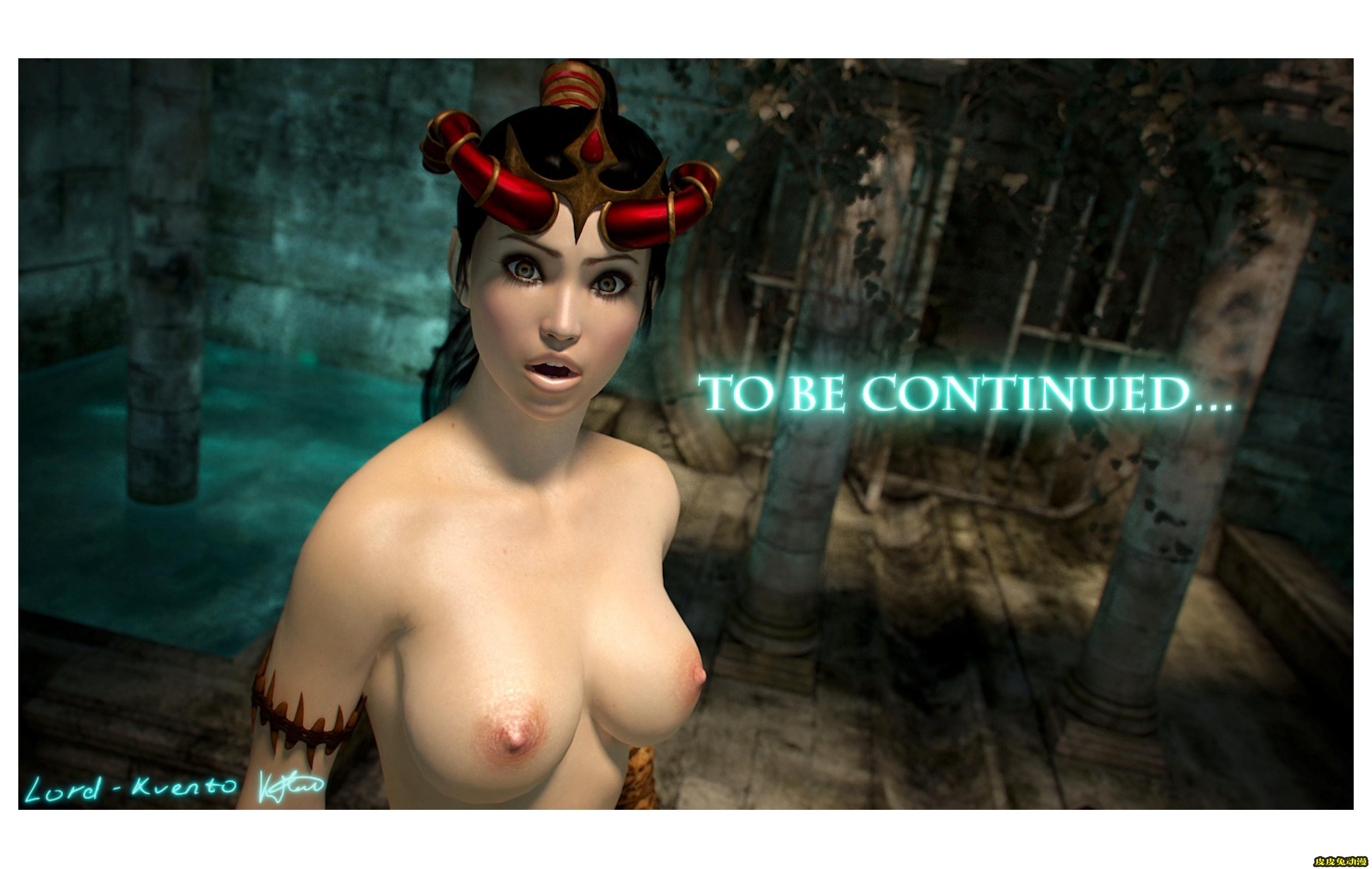 [中文] [3D全彩] 英文~地牢里的冒险(Adventure In The Dungeon)[54P]