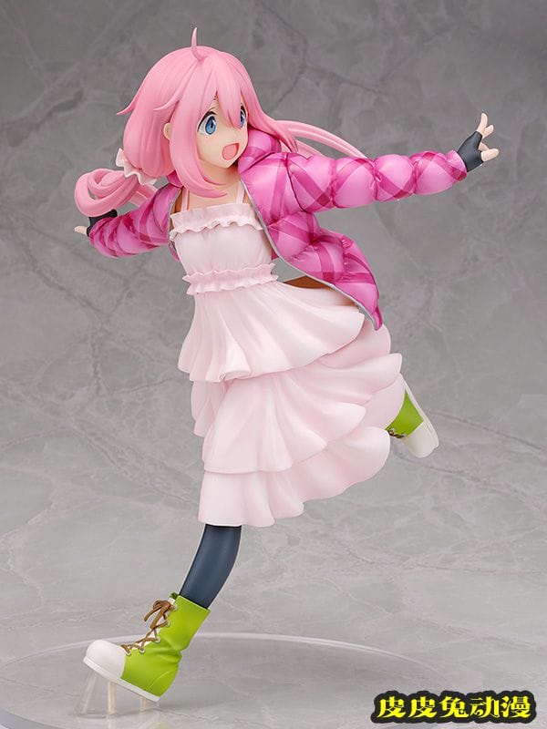 「摇曳露营△」各务原抚子1/7手办登场