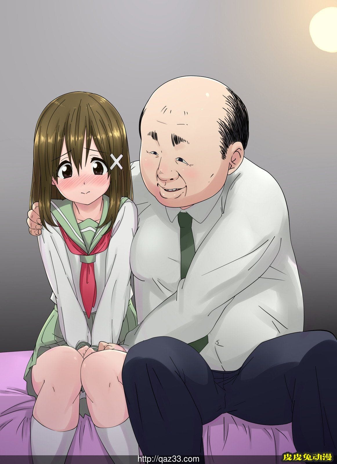 [中文全彩]中年父亲的肉便器-2[35P]