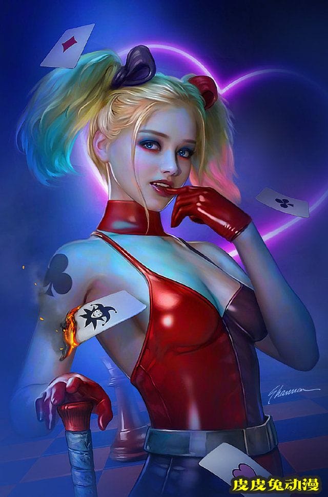 画师绘制「哈莉&middot;奎茵」第一期变体封面公开