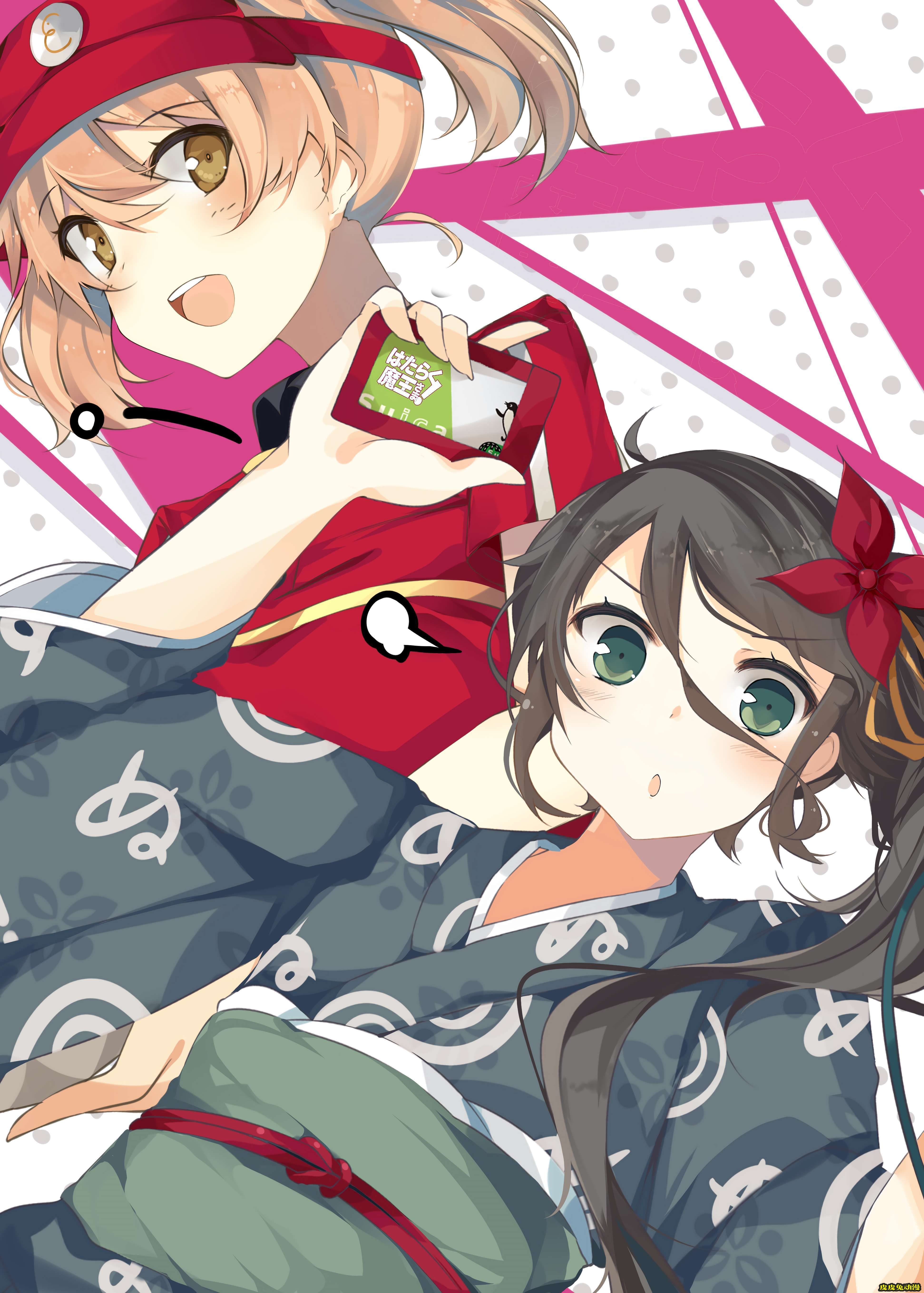 打工吧!魔王大人《镰月铃乃》高清壁纸特辑！-皮皮兔动漫