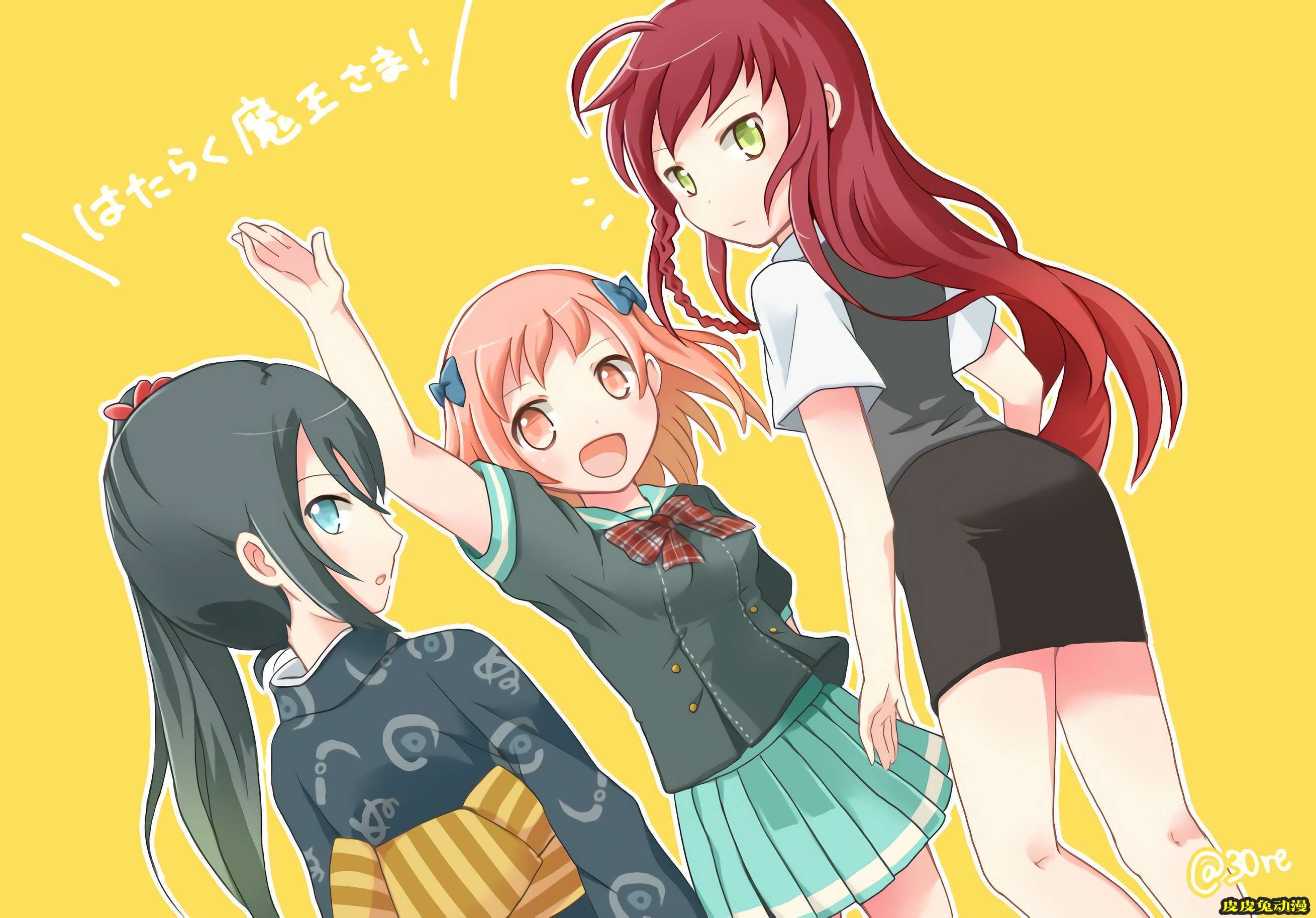 打工吧!魔王大人《镰月铃乃》高清壁纸特辑！