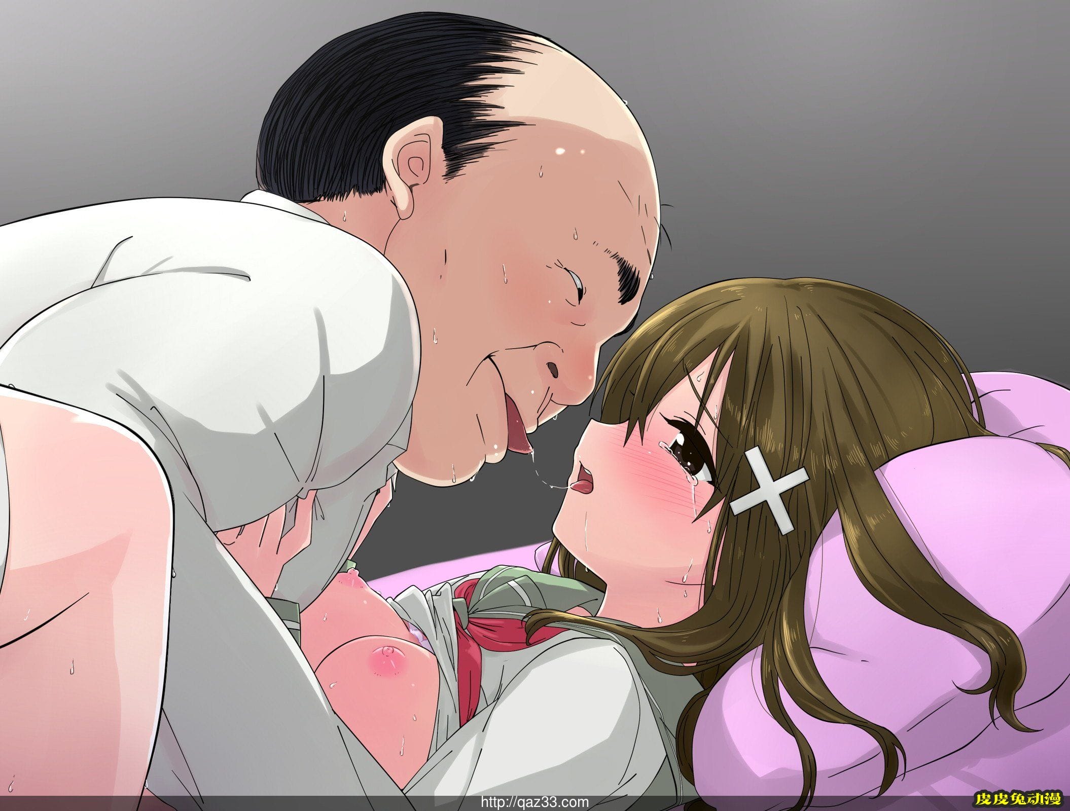 [中文全彩]中年父亲的肉便器-3[30P]