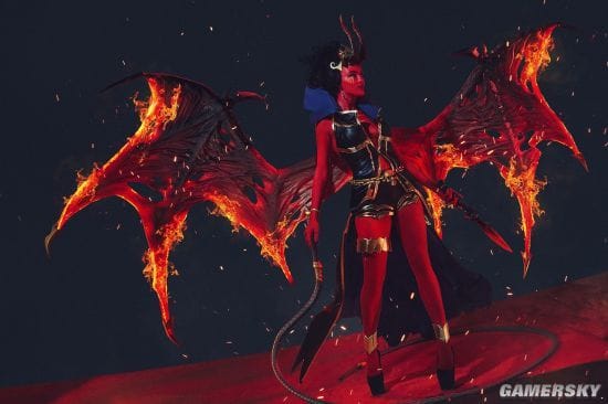 俄妹COS《DOTA2》痛苦女王至宝 霸气御姐火辣十足