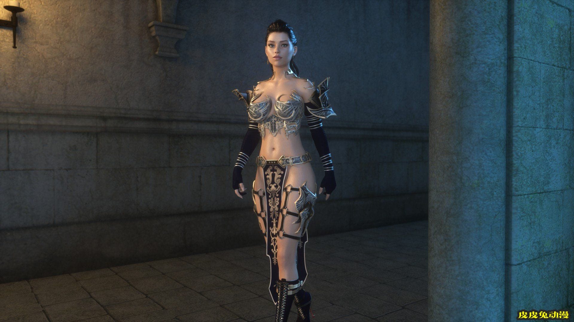 [中文] [3D全彩]dick-girl大屌女系列 Warrior Lilu - Crystal Return勇士利鲁-上[40P]