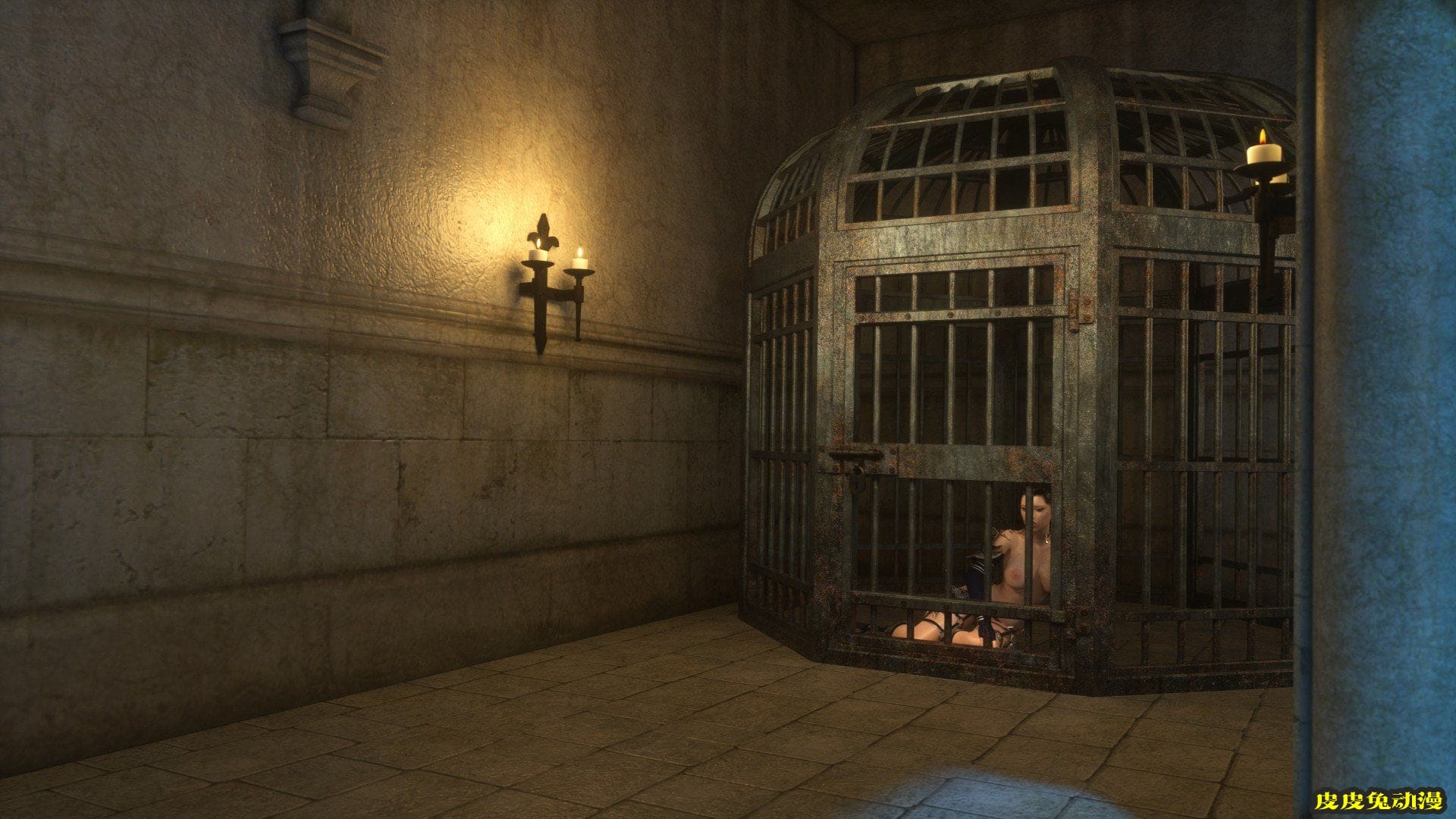 [中文] [3D全彩]dick-girl大屌女系列 Warrior Lilu - Crystal Return勇士利鲁-下[40P]