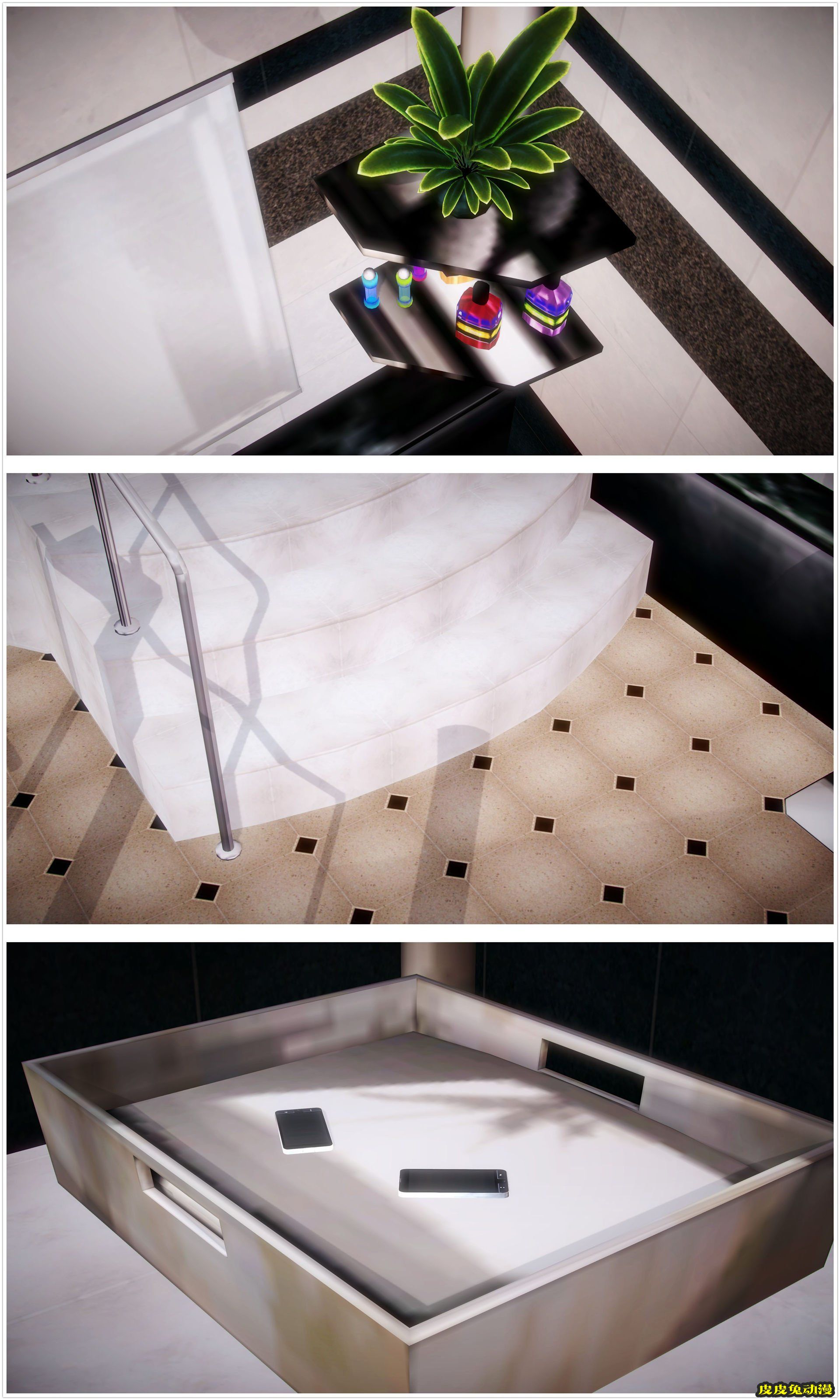 [中文] [3D全彩H漫]淫人妻系列の共享人妻 第一话 浴室激情[32P]