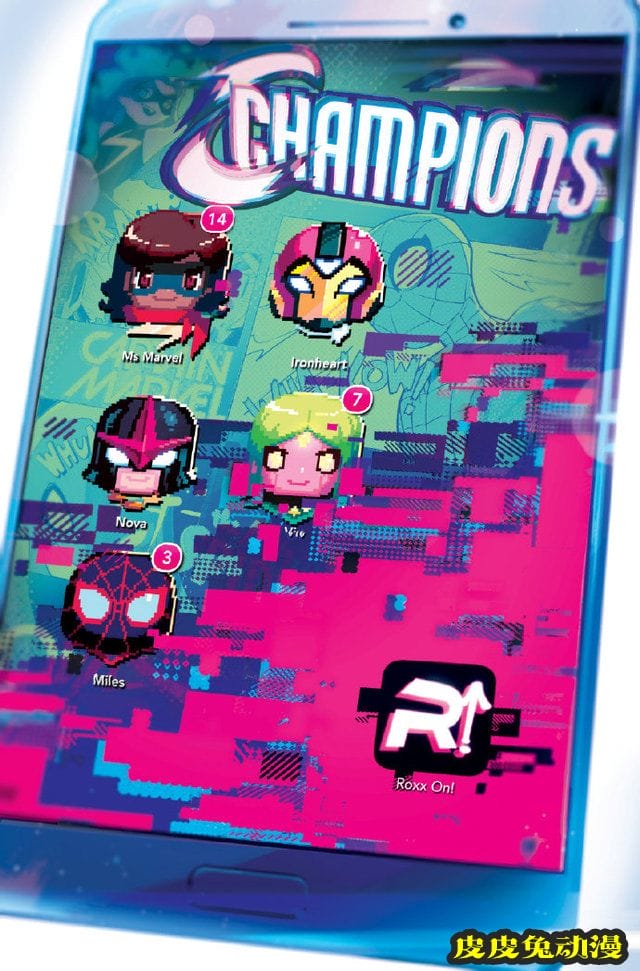 画师绘制「冠军小队」第8期变体封面图公开-皮皮兔动漫