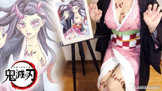 COS动漫角色性感度倍增 Youtube小姐姐的不露脸绘画教室