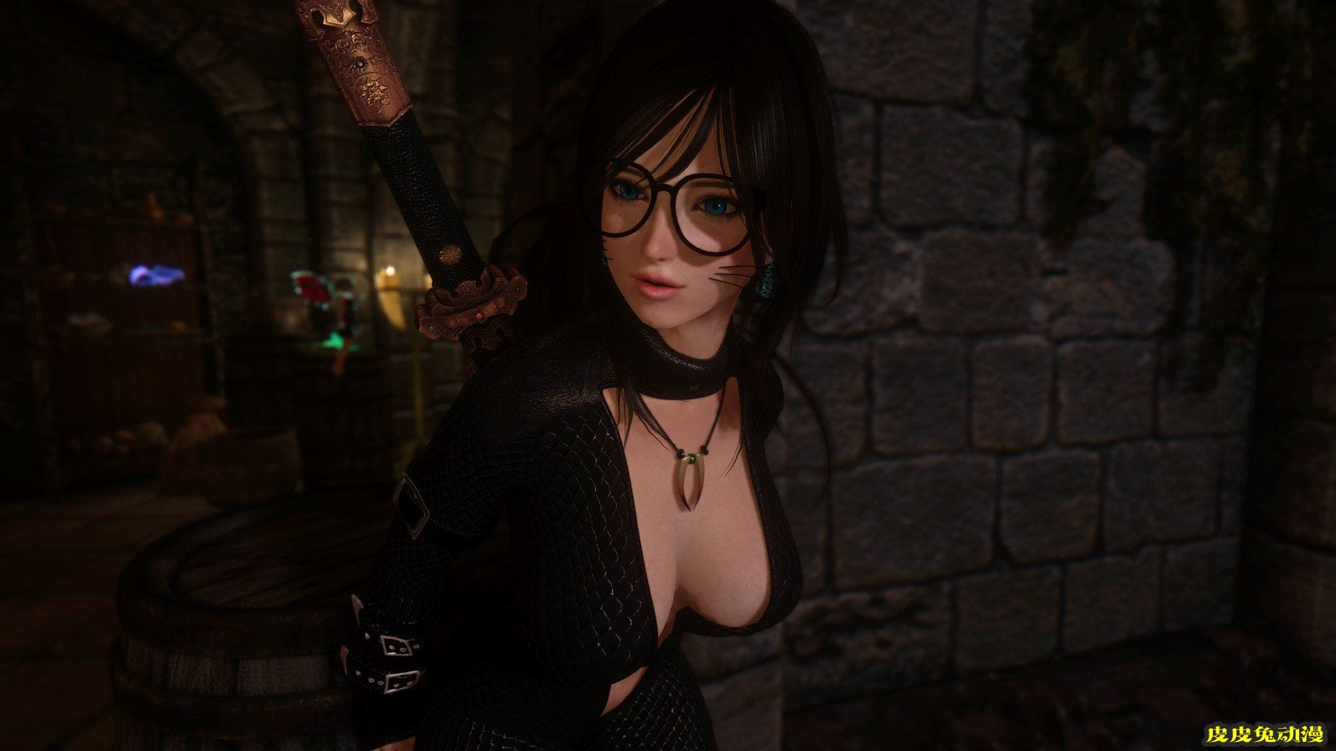 [中文] [3D全彩]高清绝美MOD图上古卷轴5天际part.1-1[49P]