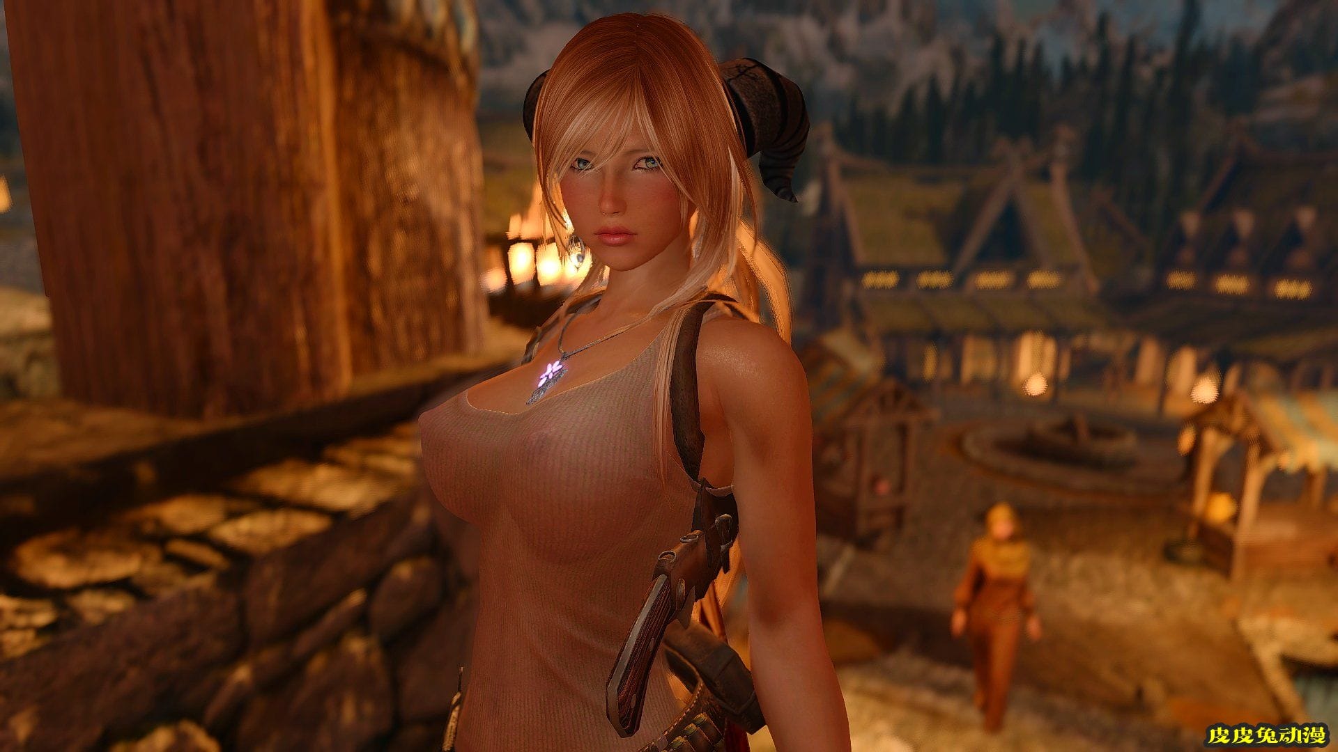 [中文] [3D全彩]高清绝美MOD图上古卷轴5天际part.1-1[49P]