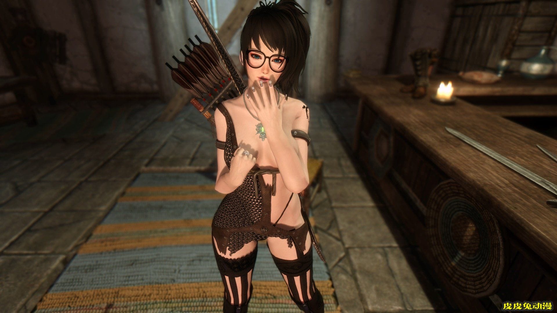 [中文] [3D全彩]高清绝美MOD图上古卷轴5天际part.1-1[49P]