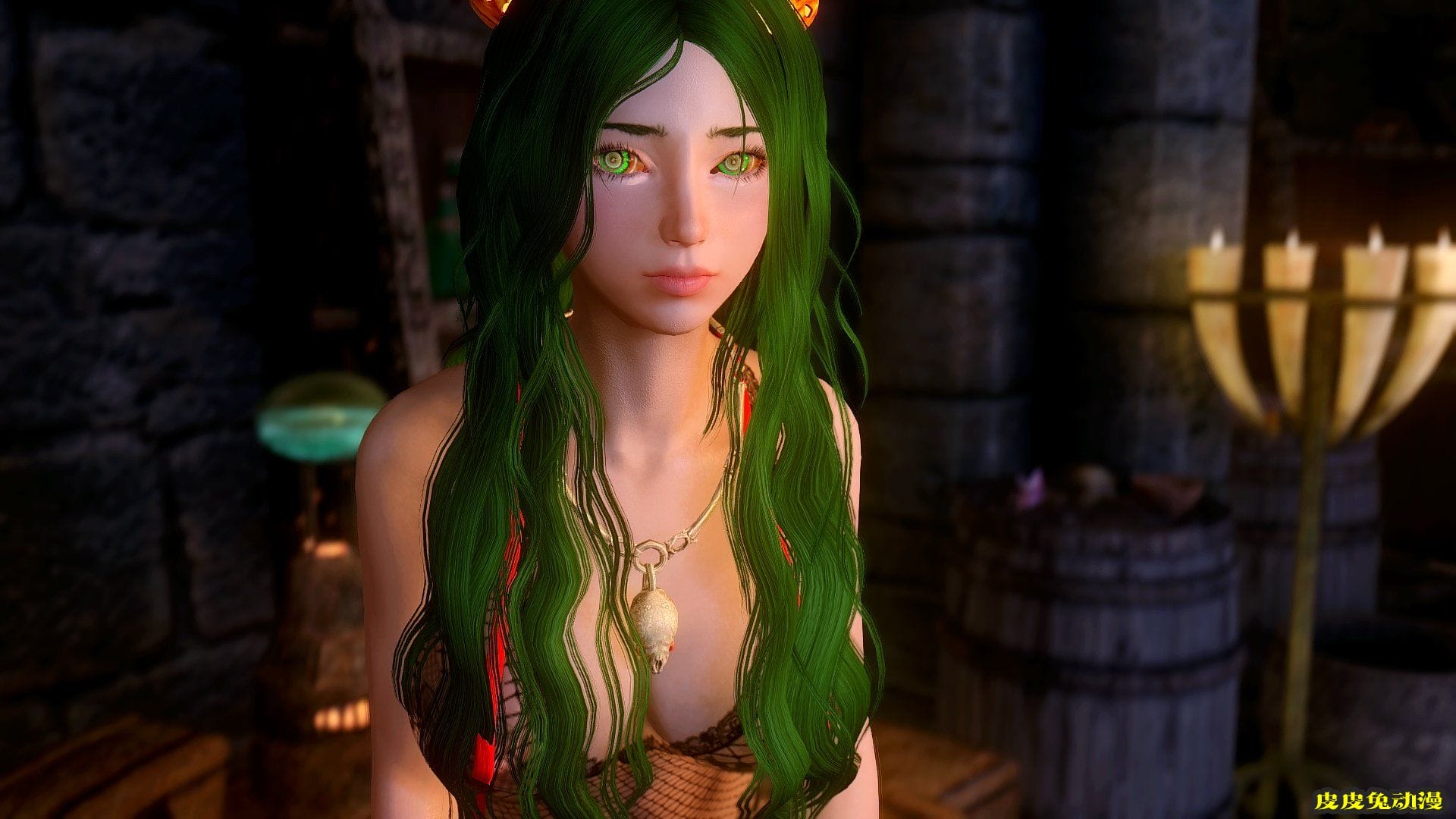 [中文] [3D全彩]高清绝美MOD图上古卷轴5天际part.1-1[49P]