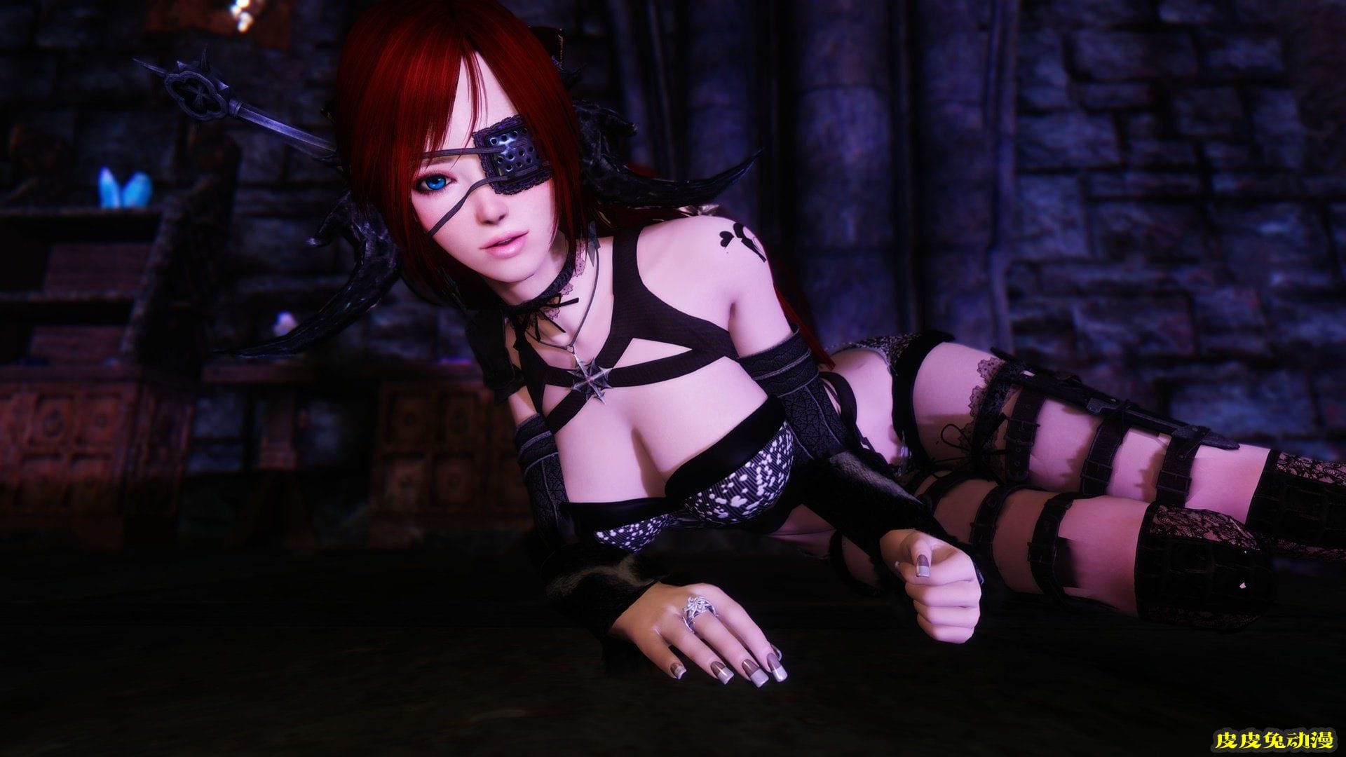 [中文] [3D全彩]高清绝美MOD图上古卷轴5天际part.1-2[49P]