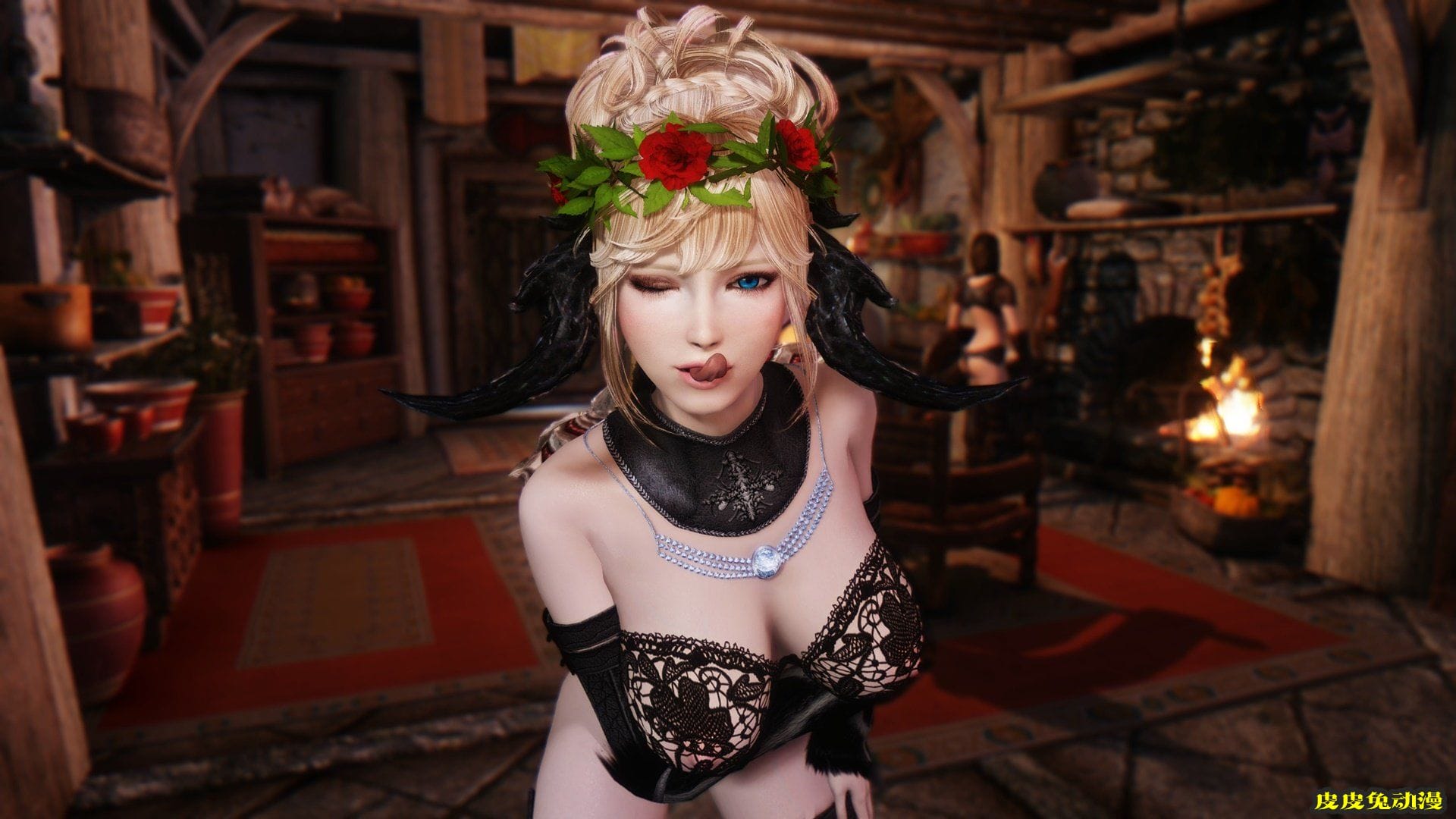 [中文] [3D全彩]高清绝美MOD图上古卷轴5天际part.1-2[49P]