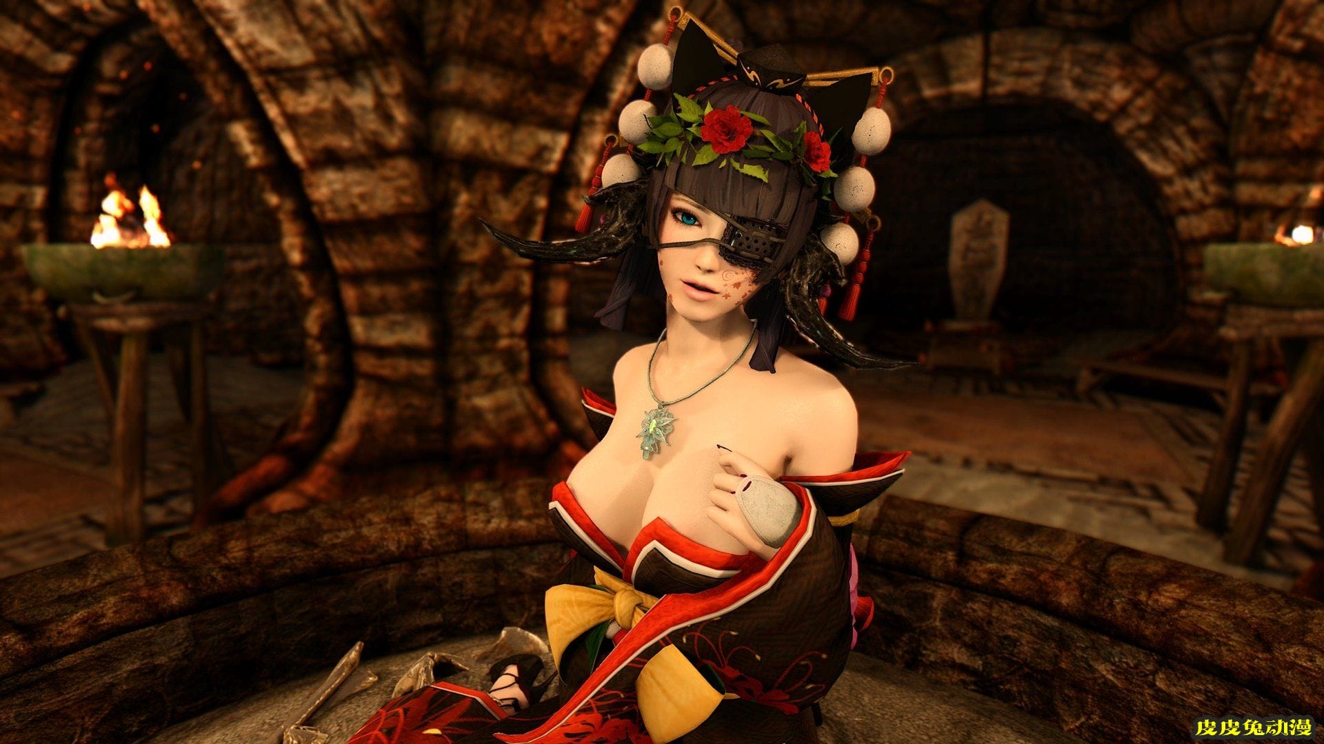 [中文] [3D全彩]高清绝美MOD图上古卷轴5天际part.1-2[49P]