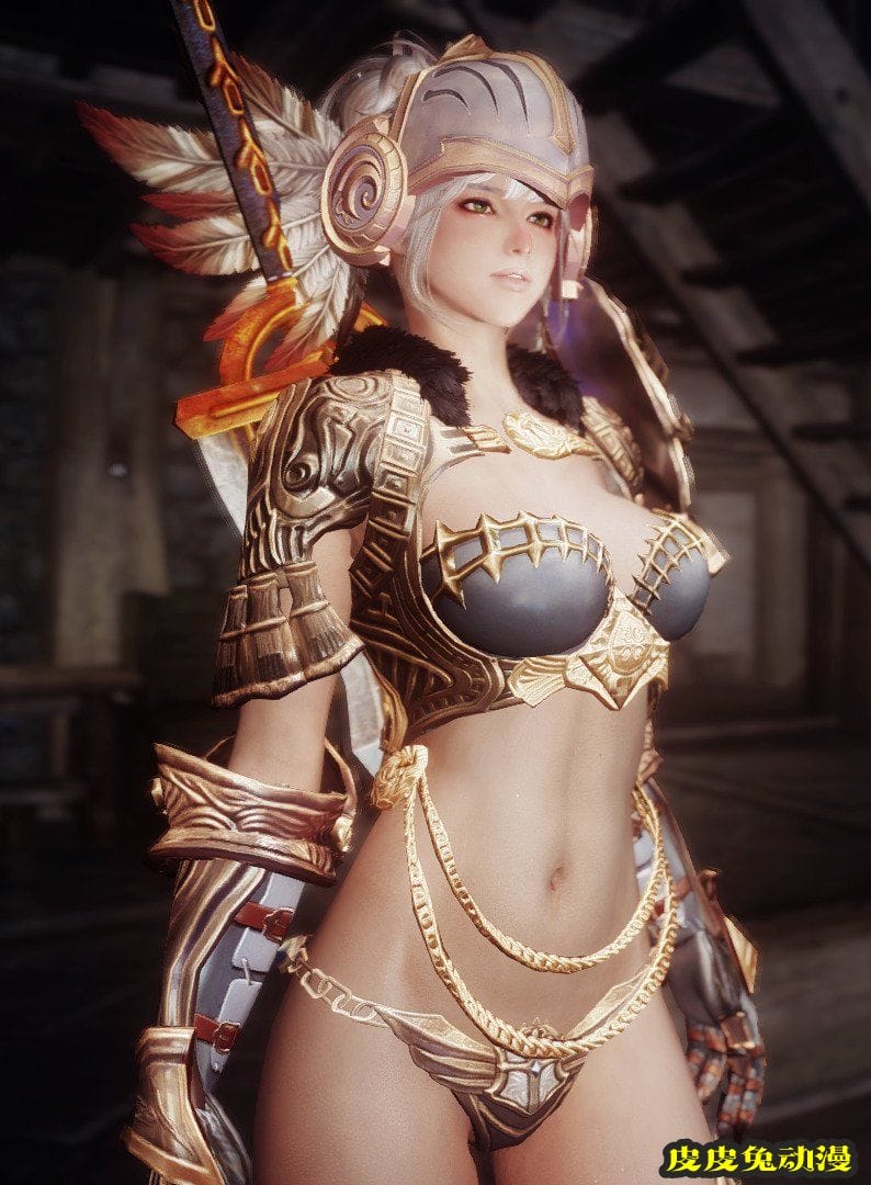 [中文] [3D全彩]高清绝美MOD图上古卷轴5天际part.1-2[49P]