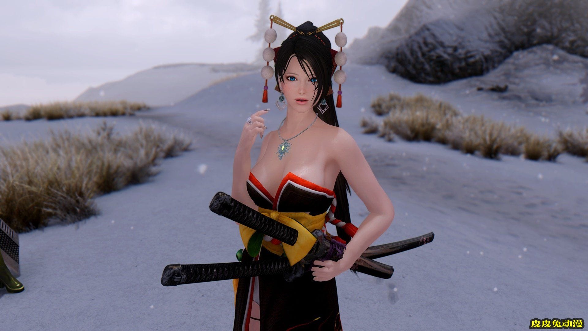 [中文] [3D全彩]高清绝美MOD图上古卷轴5天际part.1-3[49P]