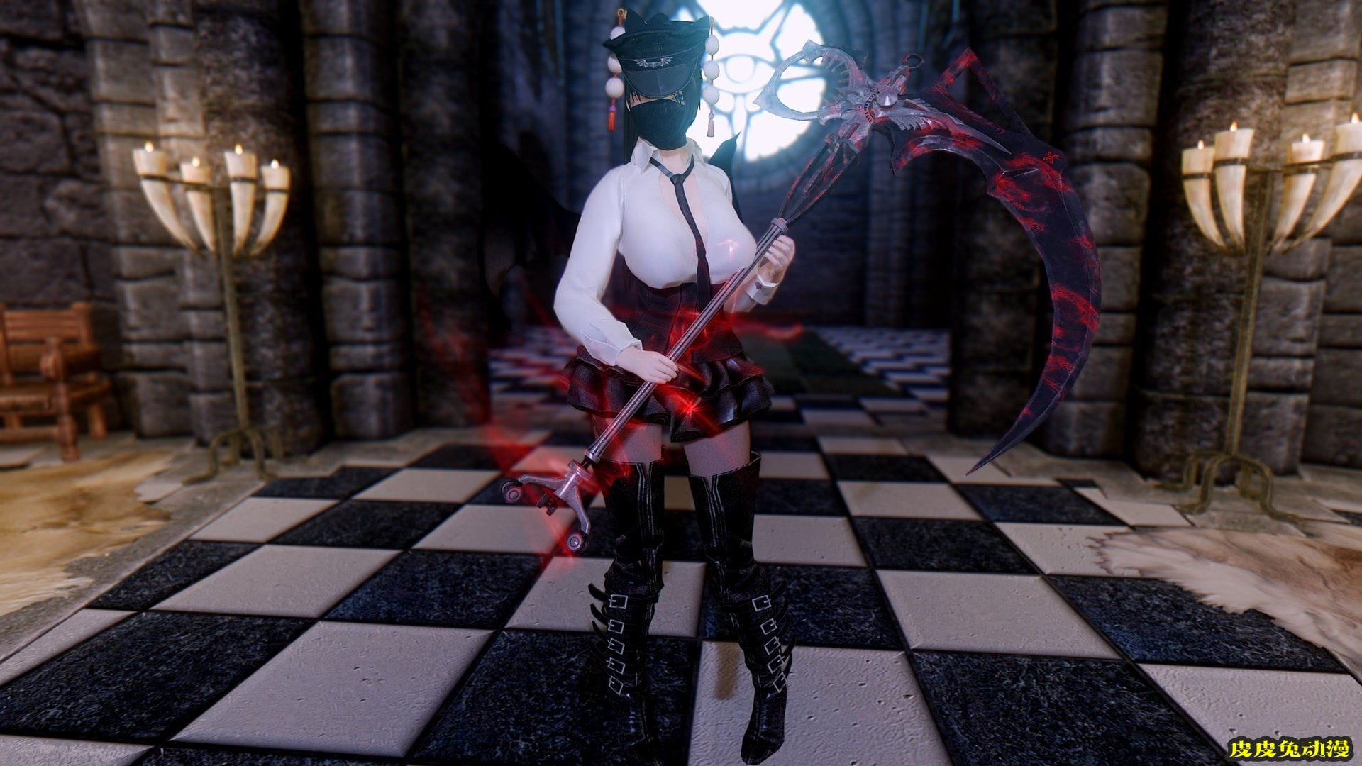 [中文] [3D全彩]高清绝美MOD图上古卷轴5天际part.1-3[49P]