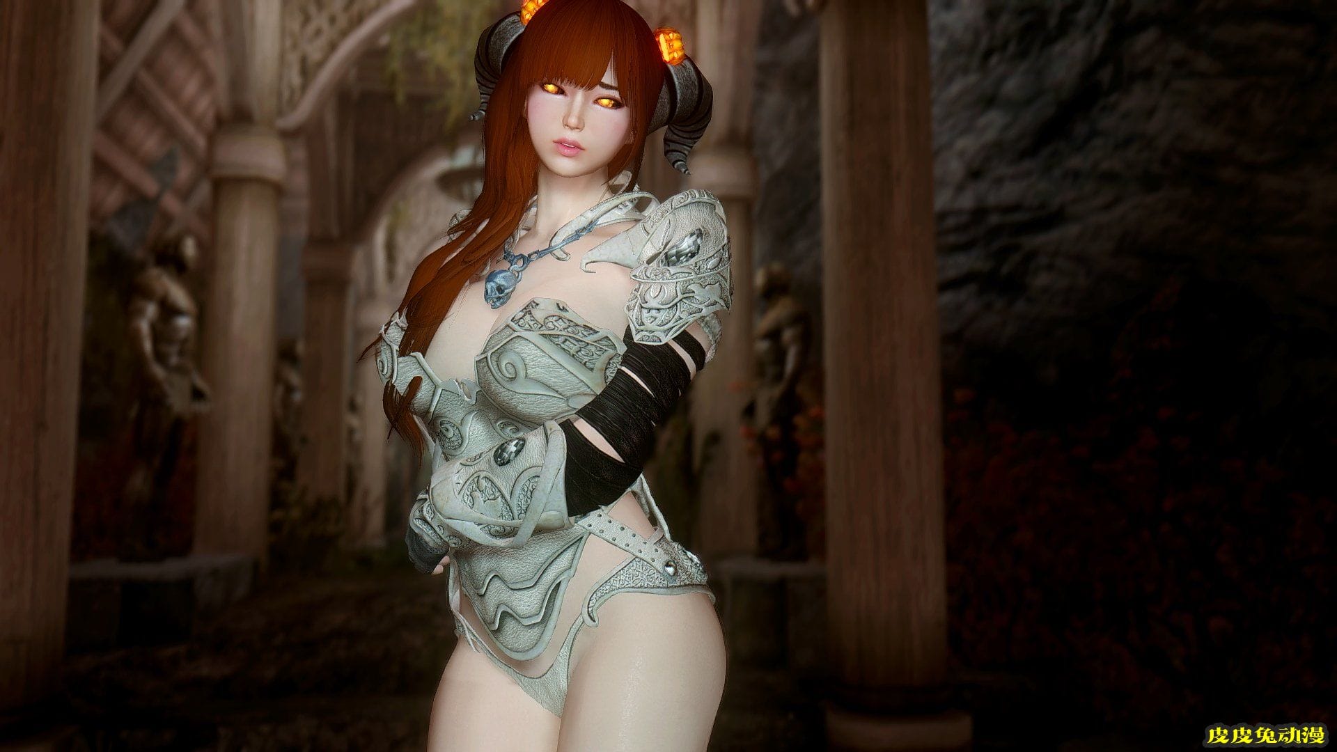 [中文] [3D全彩]高清绝美MOD图上古卷轴5天际part.1-3[49P]