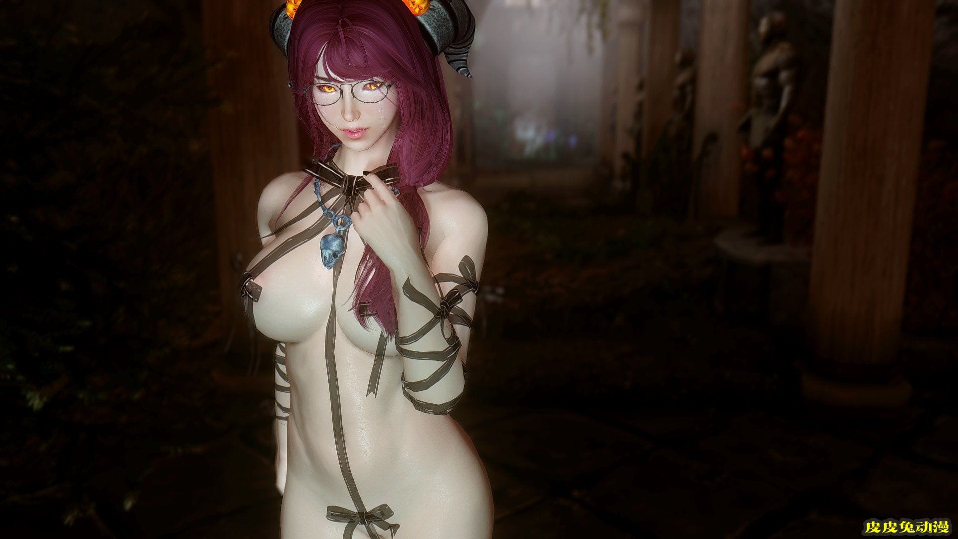 [中文] [3D全彩]高清绝美MOD图上古卷轴5天际part.1-3[49P]