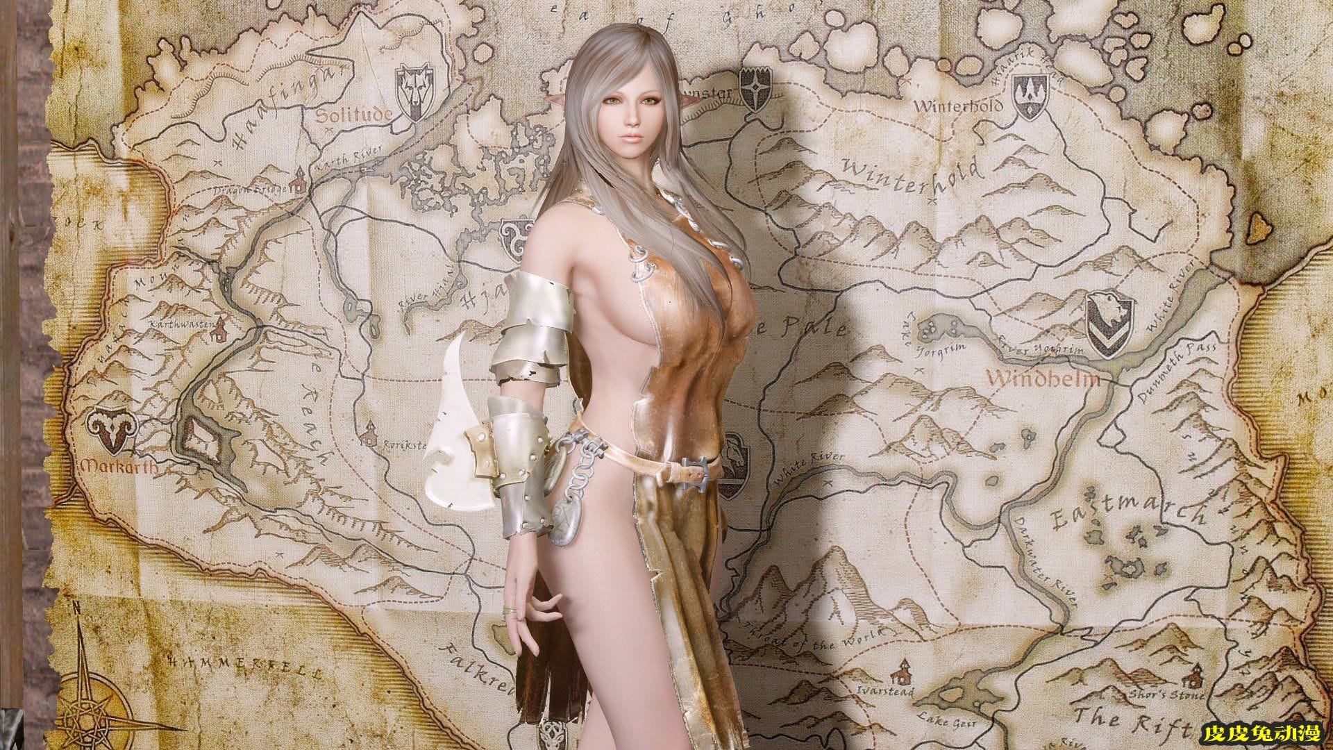 [中文] [3D全彩]高清绝美MOD图上古卷轴5天际part.1-3[49P]