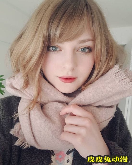 热爱二次元的荷兰混血正妹 甜美可爱的人间精灵