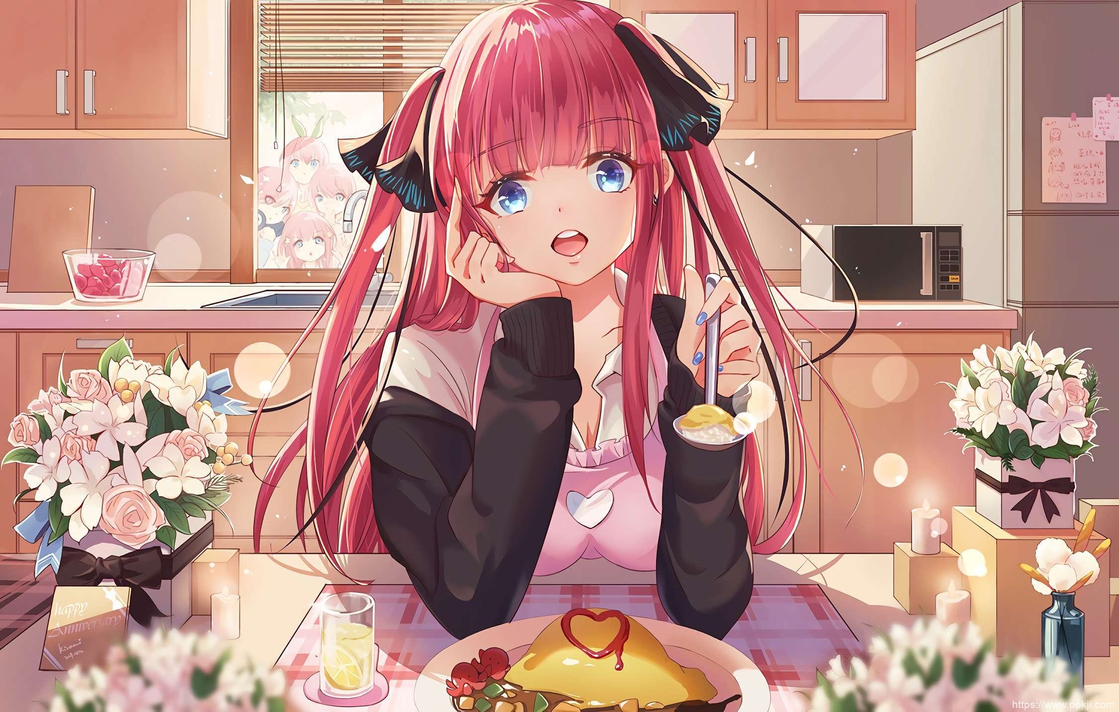 五等分的新娘《中野二乃》高清壁纸特辑！