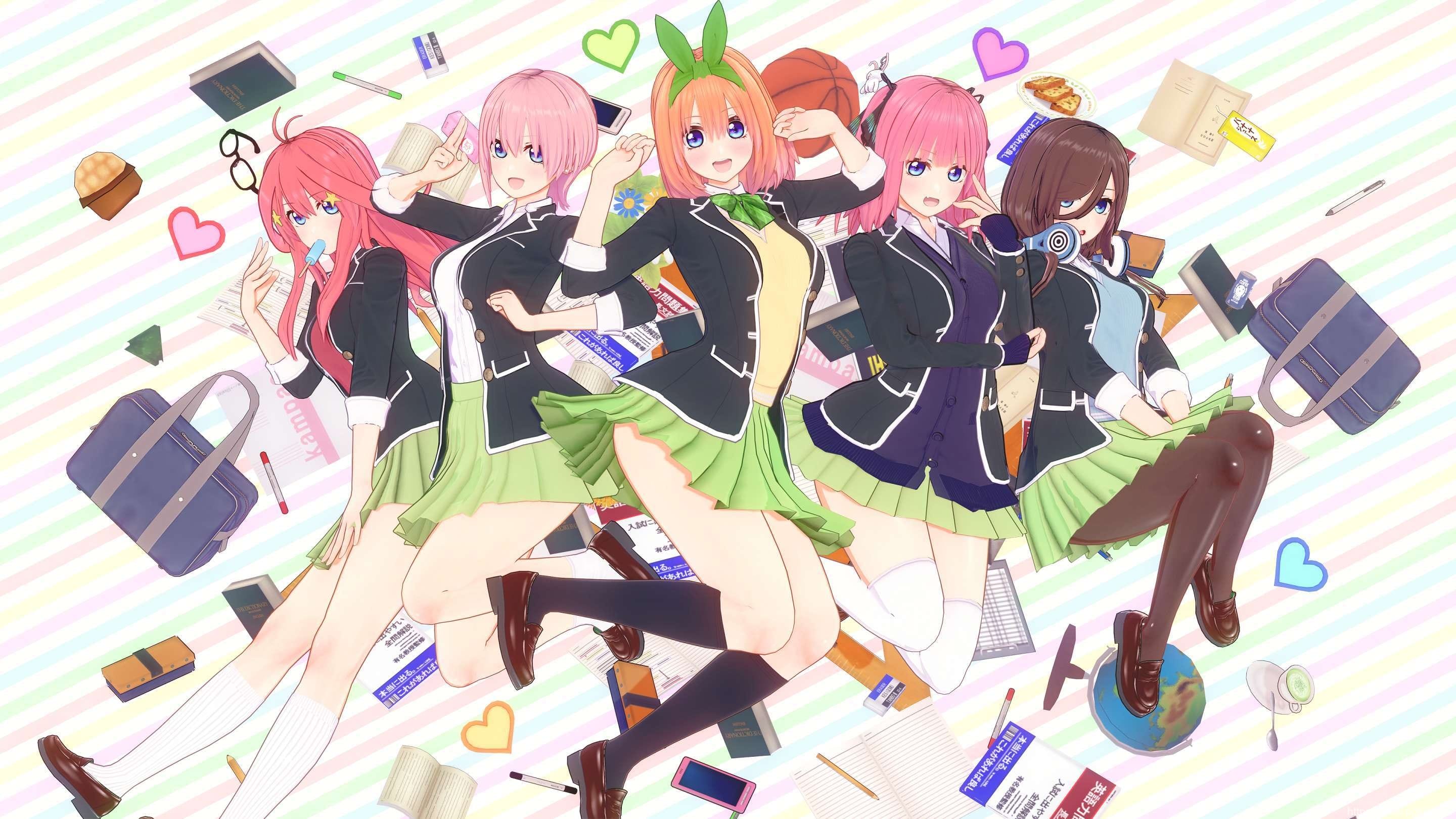 小孩子才做选择，是我就全要了《五等分的新娘》高清壁纸特辑！