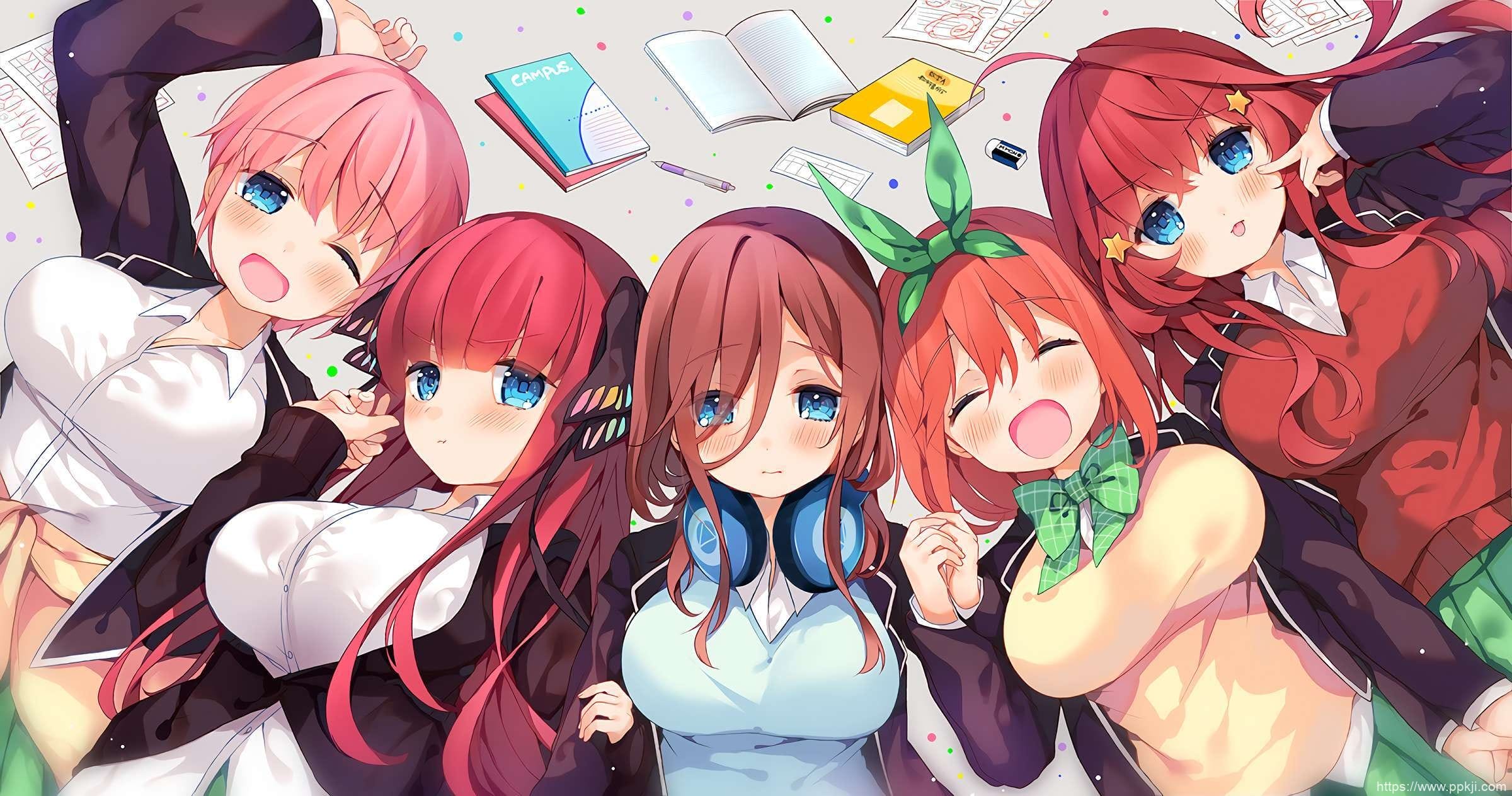 小孩子才做选择，是我就全要了《五等分的新娘》高清壁纸特辑！