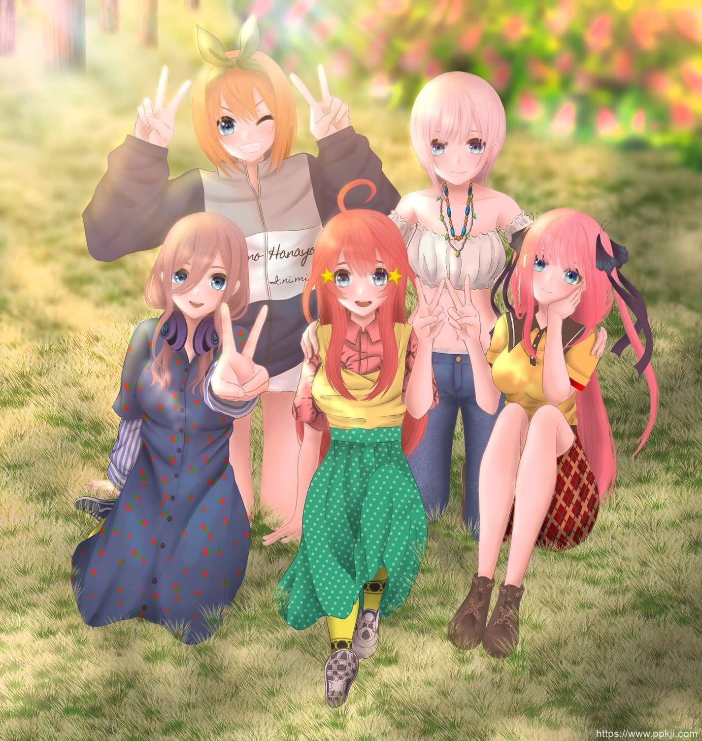 小孩子才做选择，是我就全要了《五等分的新娘》高清壁纸特辑！