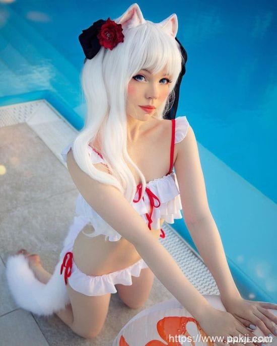 娇小可爱型嫩妹 喜欢清凉衣服的俄罗斯猫娘COSER