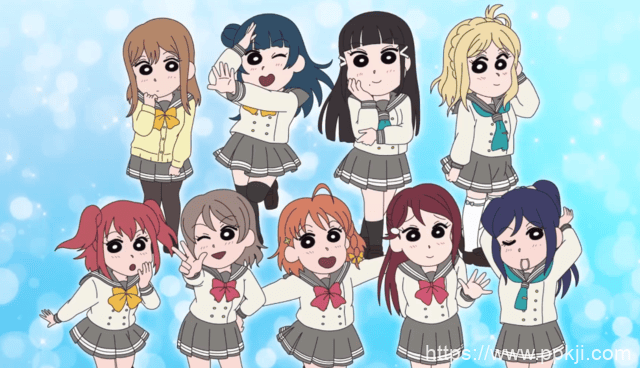 「蜡笔小新」x「LoveLive! Sunshine!!」联动商品宣传PV公开