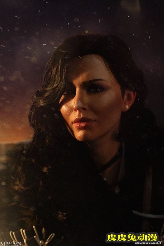 俄妹COS《生化8》吸血鬼贵妇 大的还原惊悚感拉满