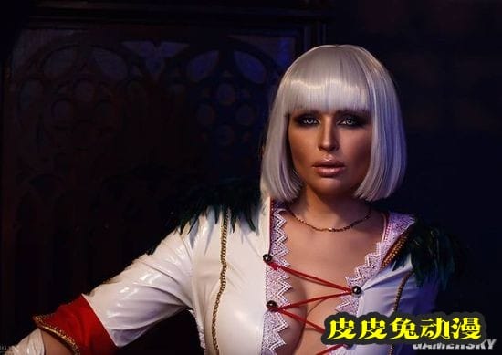 俄妹COS《生化8》吸血鬼贵妇 大的还原惊悚感拉满