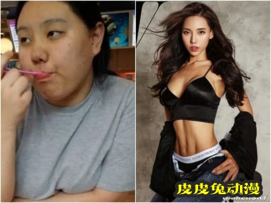 韩国肥妹变身性感辣妹 大秀腹肌只为报复前男友-皮皮兔动漫