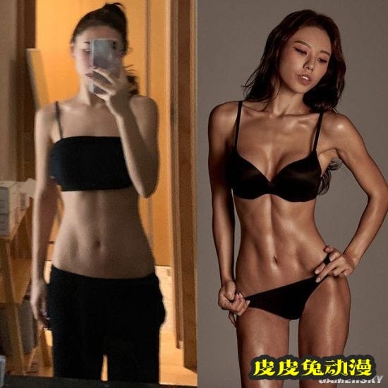 韩国肥妹变身性感辣妹 大秀腹肌只为报复前男友