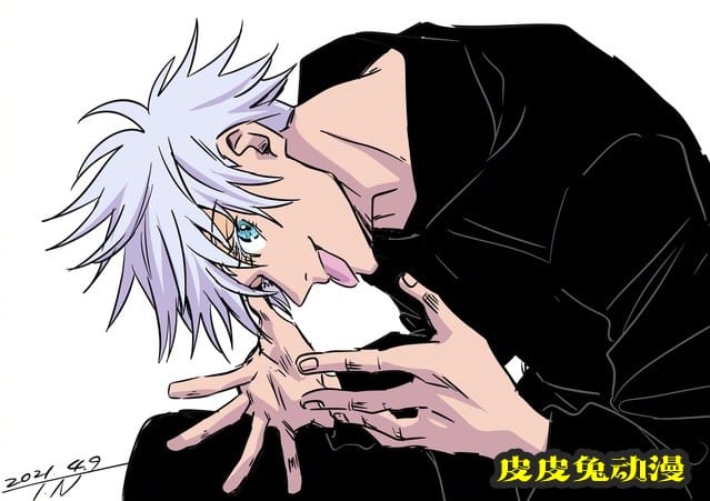 「咒术回战」总作画监督最新绘制的五条悟公开-皮皮兔动漫