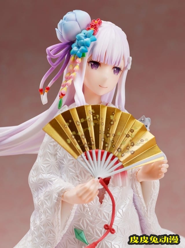 「Re：从零开始的异世界生活」艾米莉娅「白无垢ver.」手办公开