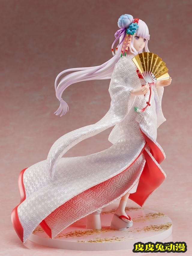 「Re：从零开始的异世界生活」艾米莉娅「白无垢ver.」手办公开