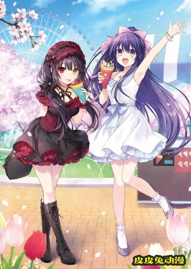 轻小说「约会大作战」十周年纪念商品图公开-皮皮兔动漫