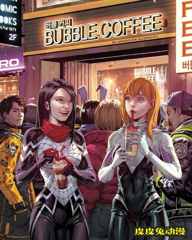 画师为漫威独家绘制两张变体封面图公开